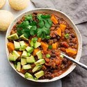 Sweet Potato Black Bean Chili (Vegan)